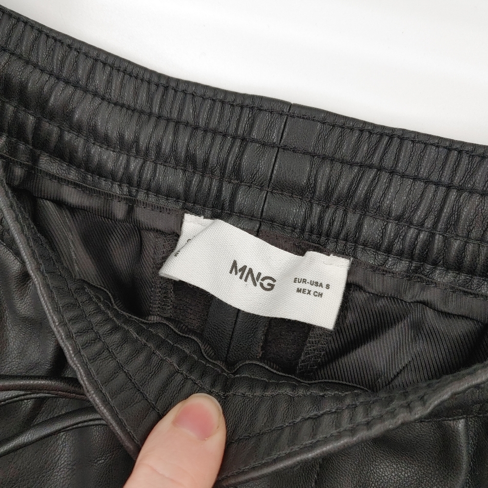 MNG | faux leather pants - Picture 4 of 7